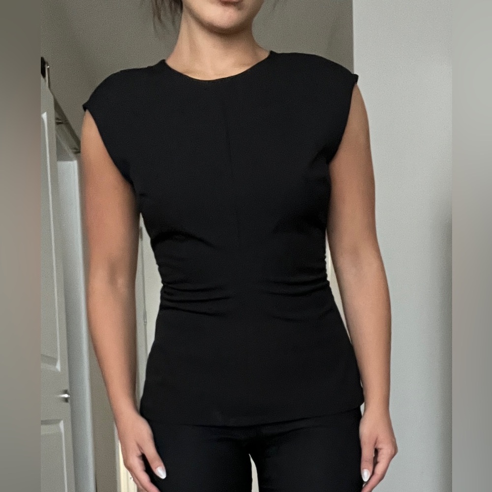 Zara Black formal top for Women.